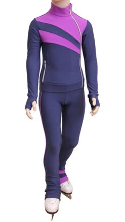 IceDress Figure Skating Outfit - Thermal - Rays (Gray And Purple) -Paramount Happy Shop 080fe0a5f62822ed92e08e23c2e46bfc 28324 50410 46669 38601 47653 60947.1582447789