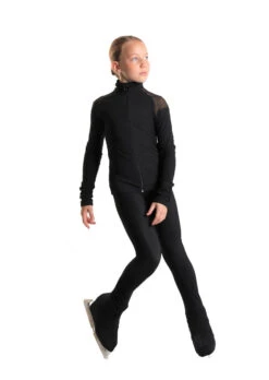 IceDress - Thermal Figure Skating Outfit - Record 2 (Black)