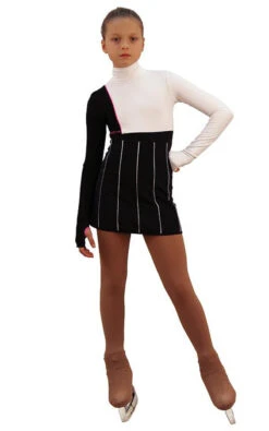 IceDress Figure Skating Dress - Thermal - IceFashion (Black With White) 9 IceDress Figure Skating Dress - Thermal - IceFashion (Black With White) -Paramount Happy Shop 12b08db52d0d 39817 28931 49806 29182.1582518045
