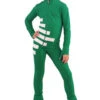 IceDress Figure Skating Outfit - Thermal - IceCode (Green With White)