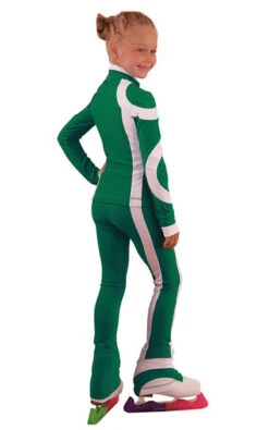 IceDress Figure Skating Outfit - Thermal - Cross-Roll (Green With White) -Paramount Happy Shop 1439db6b8226 23461 33752 85576.1582430514