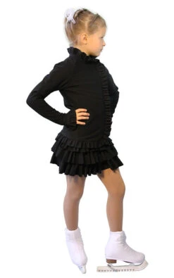 IceDress Figure Skating Outfit - Thermal - Valley (15% OFF, Size CL, Black)