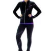 Kami-So Figure Skating Pants - Crystal Spiral Purple (20% OFF)