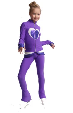 IceDress Figure Skating Outfit - Thermal - Tutti Frutti(25% OFF, Purple, White) -Paramount Happy Shop 1 76019 17615 43284.1643844129