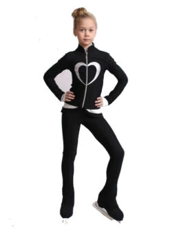 IceDress Figure Skating Outfit - Thermal - Tutti Frutti(Black With Silver)