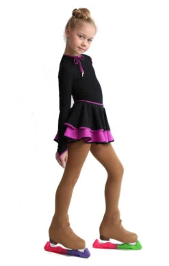 IceDress Figure Skating Dress - Thermal - Duet (Black With Purple) 12 IceDress Figure Skating Dress - Thermal - Duet (Black With Purple) -Paramount Happy Shop 1a341b884c38 41293 31689 60051.1582469407