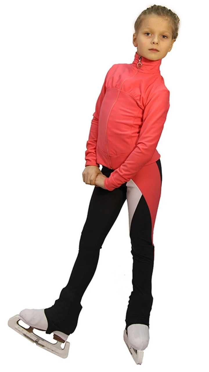 IceDress Figure Skating Outfit - Thermal - Twizzle-8 (Coral) 1 IceDress Figure Skating Outfit - Thermal - Twizzle-8 (Coral)
