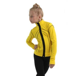 IceDress Figure Skating Pants - Thermal - Kant (Yellow With Black) -Paramount Happy Shop 2 30911 62287 78970.1582524937