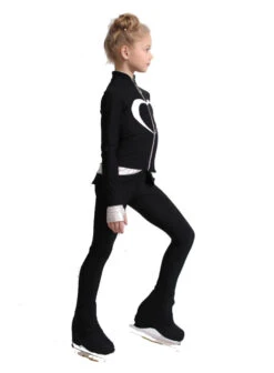 IceDress Figure Skating Outfit - Thermal - Tutti Frutti(Black With Silver) -Paramount Happy Shop 2 69789 85496.1582428505