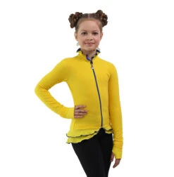 IceDress Figure Skating Outfit - Thermal - Minx (Yellow, Cornflower, Black) -Paramount Happy Shop 2f3d2981c429 02884 82068 52163.1582510302