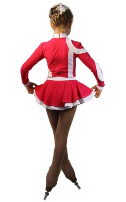 IceDress Figure Skating Dress-Thermal - Cross-Roll (Raspberry And White) -Paramount Happy Shop 34a1d3e6203f9a96603df21cb3e3c994 29804 67519 32211 27659 61523 32624.1582448079