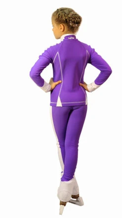 IceDress Figure Skating Thermal Pants -Bracket (Violet With White Line) -Paramount Happy Shop 39fc43fa68b21c6b2e39aa23446074b7 97892 85831 90502 11309 10278 47711.1582448069