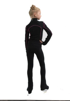 IceDress Figure Skating Pants - Thermal - Kant (Black With Hot Pink) -Paramount Happy Shop 3 02561 32174 08353.1582523397