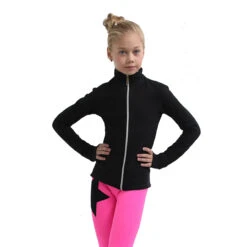 IceDress Figure Skating Pants - Thermal - Disco Dance (Black With Hot Pink) -Paramount Happy Shop 3 32075 80824 94732.1582513424