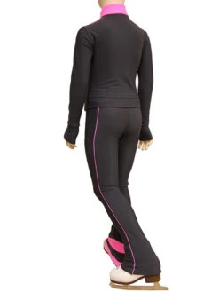 IceDress Figure Skating Outfit - Thermal - Rays (Dark Grey And Pink) -Paramount Happy Shop 4262a2dcd2553213fbb111117d2c5d79 02002 93642 36378 11691 70105 49648.1582447920