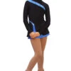IceDress Figure Skating Dress-Thermal - Lasso(25% OFF, Black With Blue)