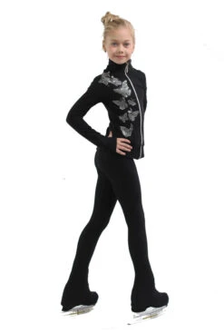IceDress Figure Skating Outfit - Thermal - Fairy Tale (Black) -Paramount Happy Shop 5 06375 22464 28847 86529.1582524952
