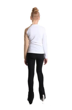 IceDress - Thermal Figure Skating Outfit - Positive (White, Nude And Black) -Paramount Happy Shop 6.1672312951 06700.1672314709