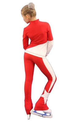IceDress Figure Skating Outfit - Thermal - Space (Red With White) -Paramount Happy Shop 6daa0ed7bae9 32523 16065 92196.1582445293