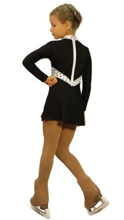 IceDress Figure Skating Dress- Arabesque (Black And White With Rhinestones) -Paramount Happy Shop 6f29030baeb448497d9a2c75a777def2 01647 36708 72105 14274 97475 09484.1582446212