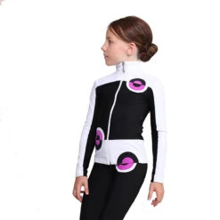 IceDress Figure Skating Pants - Thermal - Bubble Gum (Black, White, Purple) -Paramount Happy Shop 76c0926b20d3 35540 42938 15297.1601498561