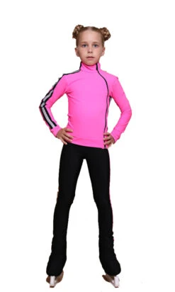 IceDress Figure Skating Outfit - Thermal - Olympus (Hot Pink And Black) -Paramount Happy Shop 78fcd179e76f 40130.1600954800