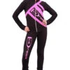 IceDress Figure Skating Outfit - Thermal - IceDress (Black With Pink)