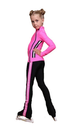 IceDress Figure Skating Pants - Thermal - Olympus (Hot Pink And Black) -Paramount Happy Shop 97c87dfc608a 44874 59379 18714.1601469228