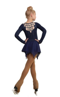 IceDress Figure Skating Dress - Thermal - Oriental Tale (Dark Blue) -Paramount Happy Shop 97ff6351c9f1 49385.1601395603