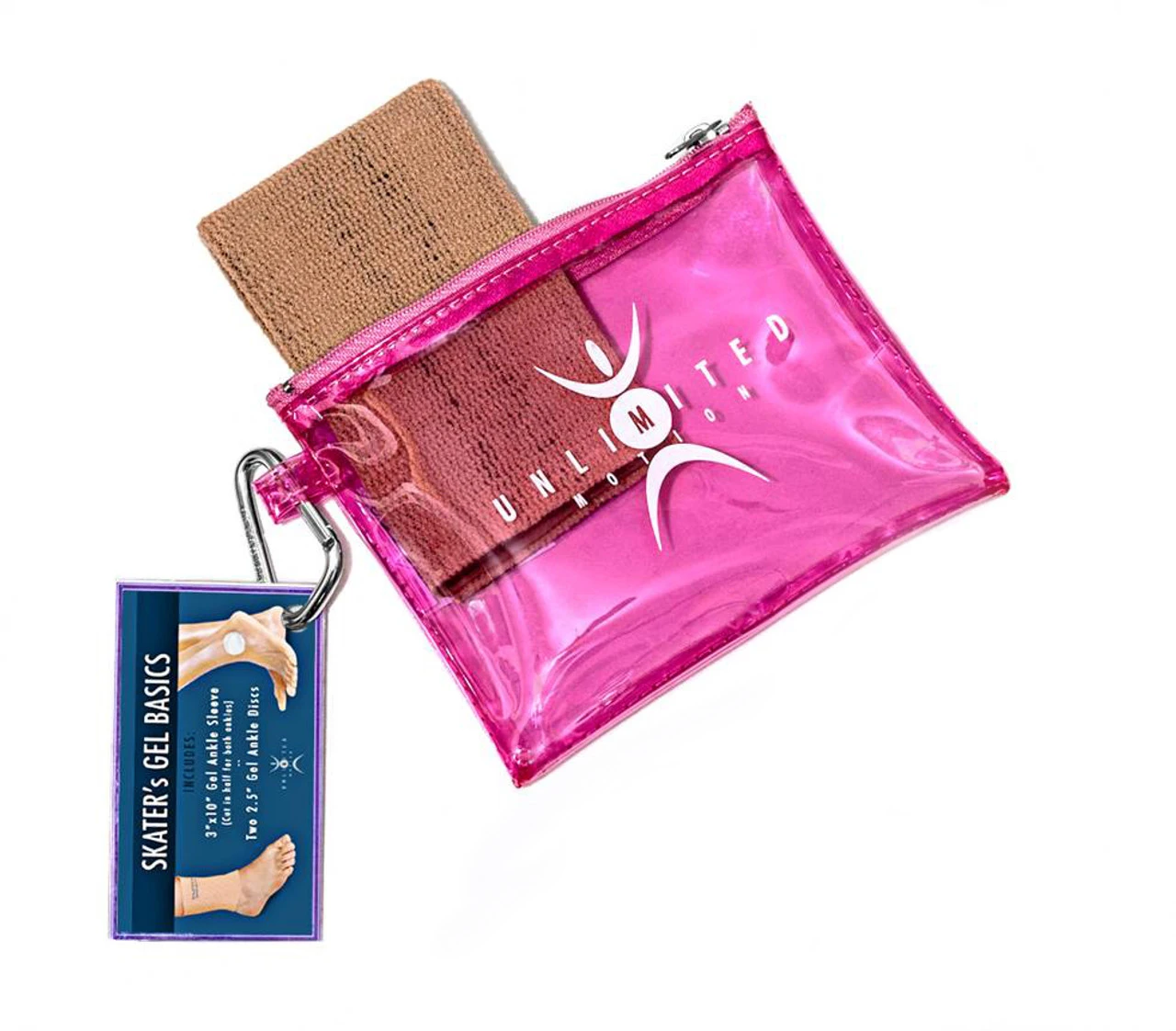 Unlimited Motion - Pink Zipper Tote With Ankle Sleeve Only 1 Unlimited Motion - Pink Zipper Tote With Ankle Sleeve Only