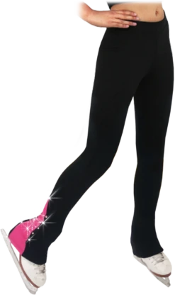 Chloe Noel PS883P Contract Elite Polartec Spiral Fleece Figure Skating Pants With Crystals -Paramount Happy Shop PS883P CP 74778.1655364491