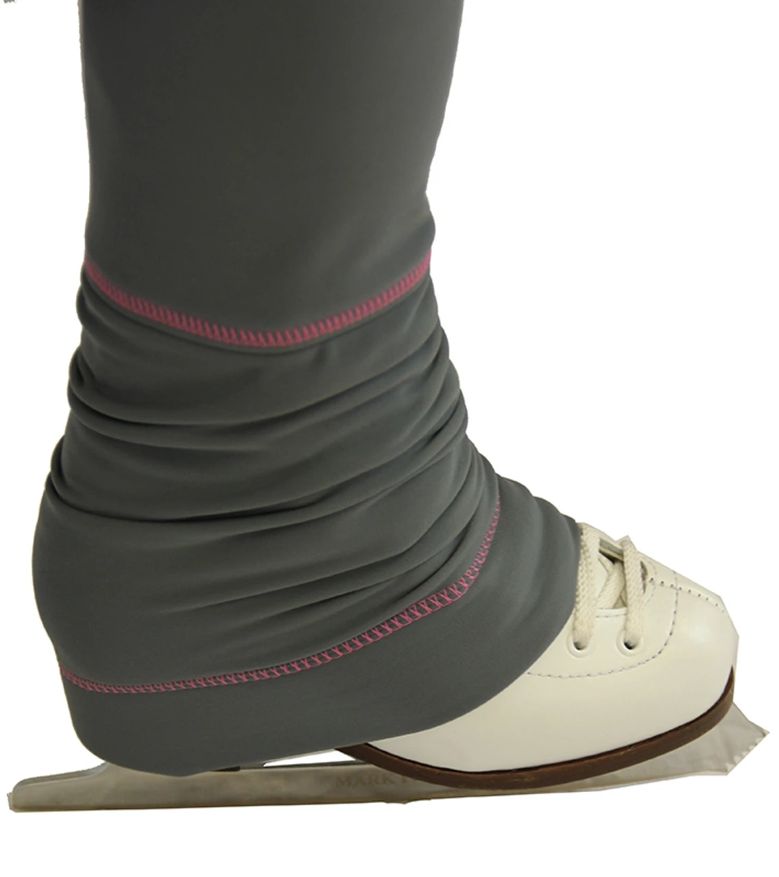 IceDress - Sweatpants - Drape (Gray With Pink Stitching) 2 IceDress - Sweatpants - Drape (Gray With Pink Stitching) - Image 2