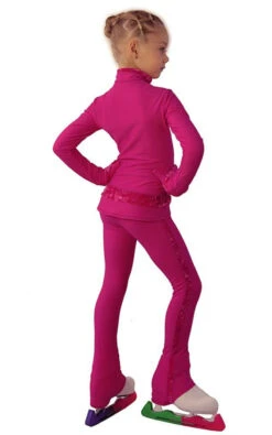 IceDress Figure Skating Outfit - Thermal - Butterfly(Fuchsia With Velvet And Crystals Preciosa) -Paramount Happy Shop a5f1ee2ba746 47180 62546 38727.1582443223