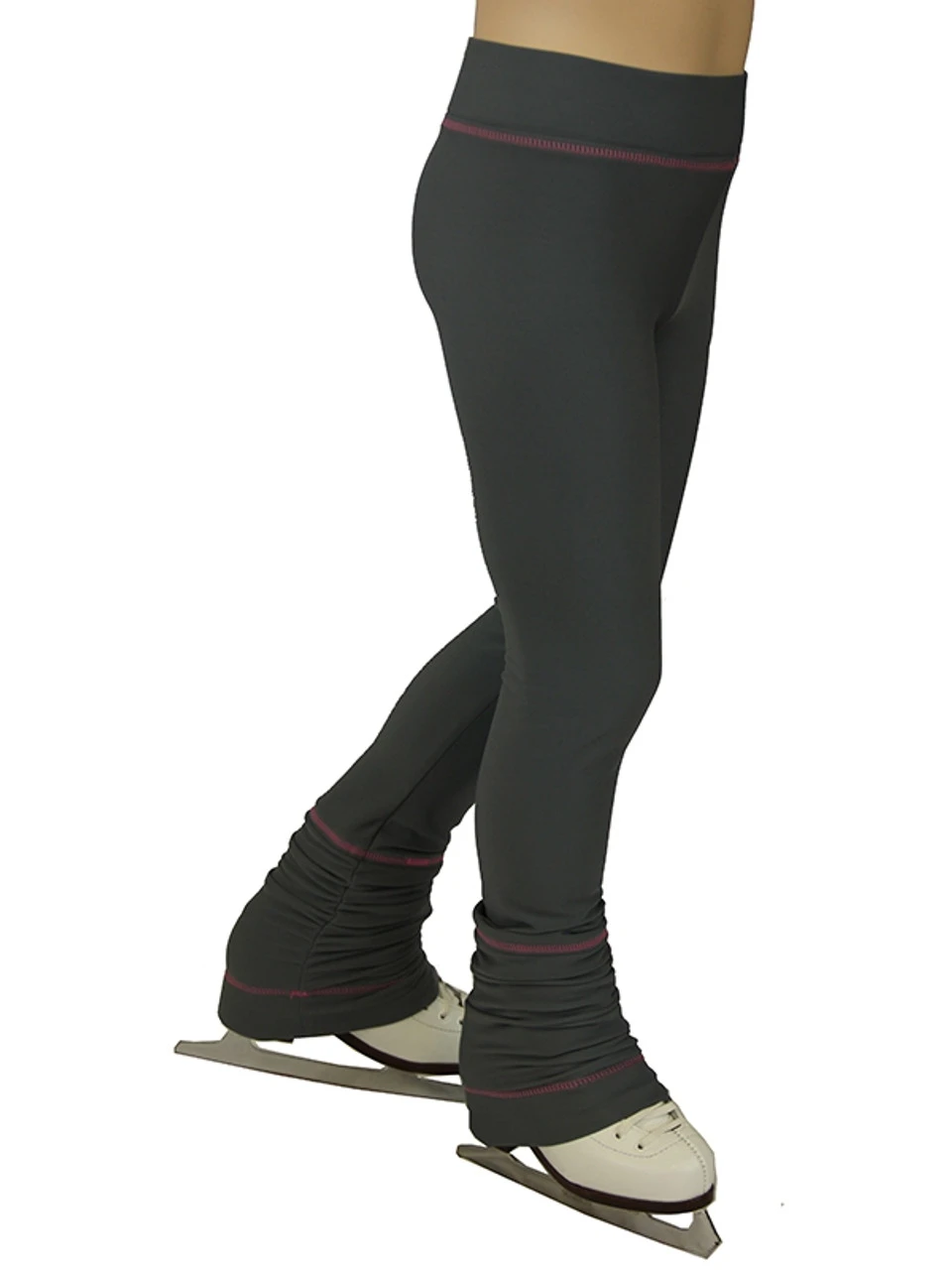 IceDress - Sweatpants - Drape (Gray With Pink Stitching) 1 IceDress - Sweatpants - Drape (Gray With Pink Stitching)