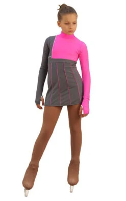 IceDress Figure Skating Dress - Thermal - IceFashion (Light Grey And Hot Pink) 11 IceDress Figure Skating Dress - Thermal - IceFashion (Light Grey And Hot Pink) -Paramount Happy Shop bca5c4c5c95c 49537 13309 96206 60134.1582512199