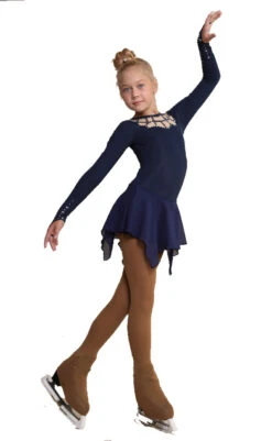 IceDress Figure Skating Dress - Thermal - Oriental Tale (Dark Blue) -Paramount Happy Shop becd903cdb9d 99923.1601395603