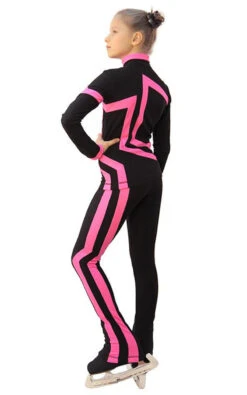 IceDress Figure Skating Outfit - Thermal - Vanguard - Sport (Black With Hot Pink) -Paramount Happy Shop ca762f8d6231 77553 19752 70405.1582432839