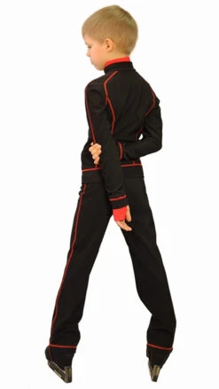 IceDress Figure Skating Outfit - Thermal - Todes For Boys(Black With Red Line) -Paramount Happy Shop e3c24bf66d0547c7a281258b80f1a07e 36937 14176 24646 27971 51855 85169.1582447907