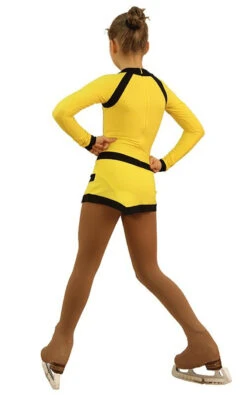 IceDress Figure Skating Dress - Thermal - IceSports (Yellow And Black) 5 IceDress Figure Skating Dress - Thermal - IceSports (Yellow And Black) -Paramount Happy Shop f1335e210d8d 38406 51798 94900.1582476727