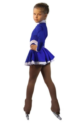 IceDress Figure Skating Dress-Thermal - Cross-Roll (Cornflower Blue And White) -Paramount Happy Shop f77ee8ec7654f3f86a217fe5f23c3fe3 32309 98424 26712 48594 21219 42587.1582448155